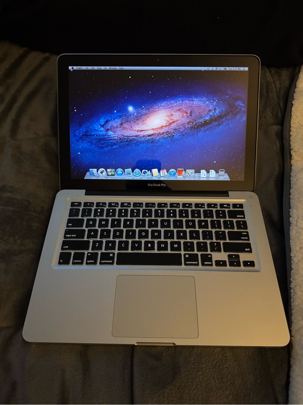 Apple MacBook Pro Silver and Black 13-inch Laptop